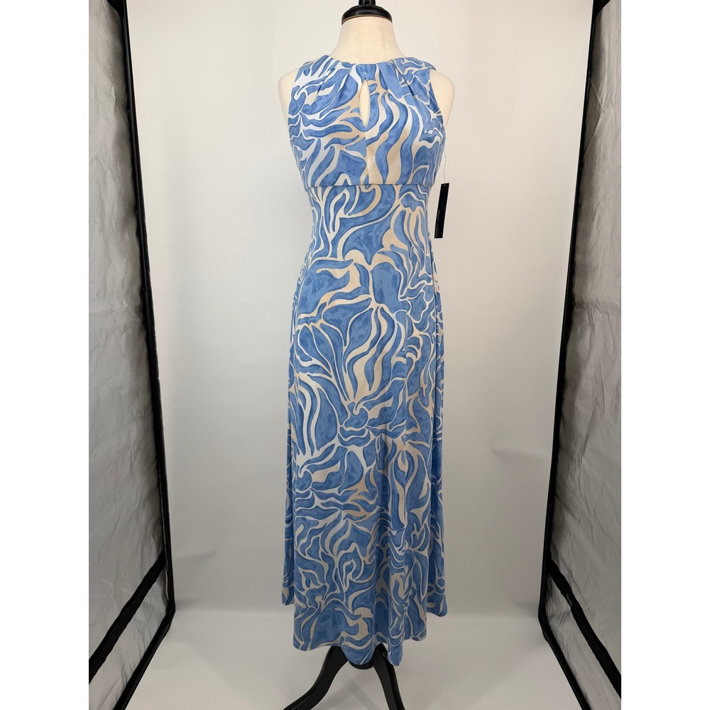 London Times by Maggy London Abstract Wave Maxi Dress